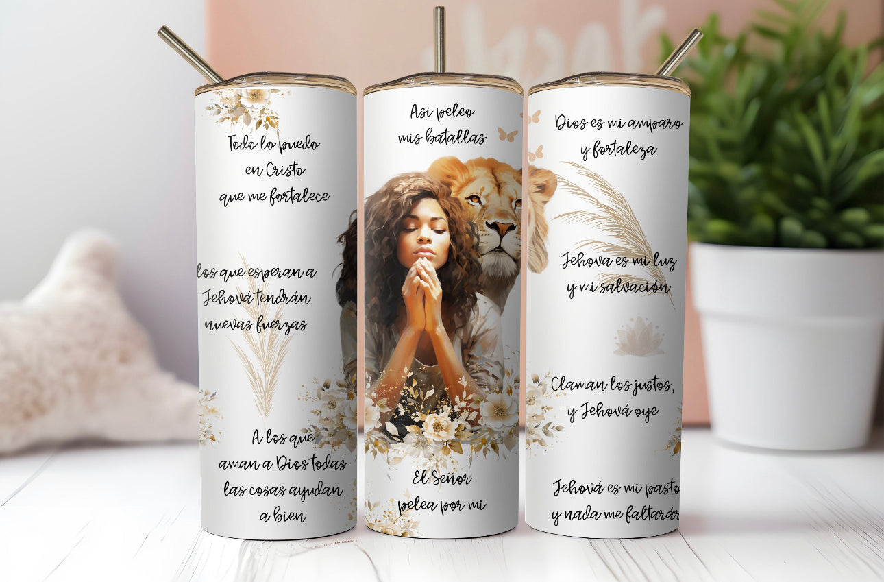 Tumbler así peleo mis batallas