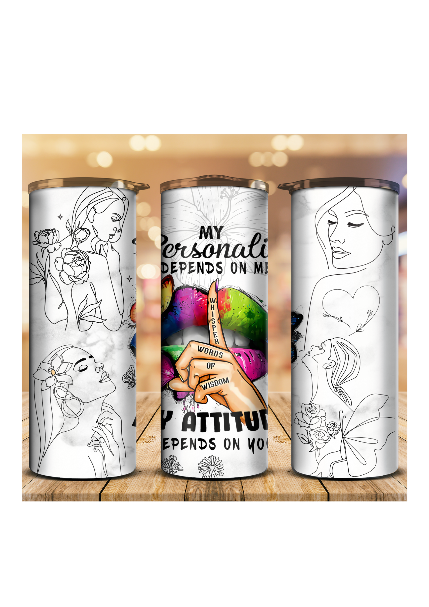 20 oz Tumblers personality